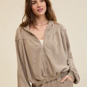 Aerie Soft Life Full Zip Sweatshirt